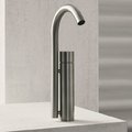 Смеситель для раковины с высоким изливом Fantini Aboutwater AA/27, сталь (33 93 Y006WF) Для раковины Нерж. сталь