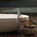 Напольный смеситель для ванны Fantini Milano, хром (31 02 3080B+3380A) Для ванны Хром