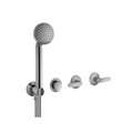 Смеситель для ванны на 2 позиции Fantini Icona Deco, хром (53 02 R117B+R117A) Для ванны Хром