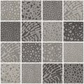 Плитка Lea Ceramiche Concreto and Zoom Decoro Zoom ZOOM MIX 20 Nat 20*20 (LGLC3Z0) Lea Ceramiche Для кухни, Для ванны, Для общественных помещений, Для жилых помещений