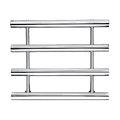  Електрична рушникосушка Margaroli Orizzonti, хром 500x600 (1-542 / 4 / M) MargaroliOrizzonti 