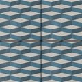 Плитка Mutina Azulej Cubo Grigio 20x20 (PUA25) Для кухні, Для громадських приміщень, Для житлових приміщень, Для ванної