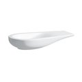 Керамическая раковина 80 см Laufen IL BAGNO ALESSI One, белый (H8189734001121) На столешницу, На тумбу Овальные
