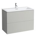 Меблевий комплект 100 см Laufen Kartell, сірий (H8603376411041) Laufen Меблеві комплекти