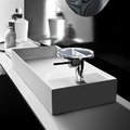 Керамическая раковина 75 см Laufen Kartell, белый (H8123320001111) На столешницу, На тумбу Прямоугольные