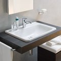 Керамическая встраиваемая раковина 56*44 см Laufen Pro S, белый (H8189630001041) Встраиваемые сверху Прямоугольные