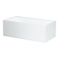 Ванна кутова зі штучного каменю з бортом для змішувача Laufen Kartell 170х86 см, white (H2243360006161) Laufen Прямокутні