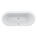 Ванна встраиваемая акриловая Laufen Solutions 180х80 см, white (H2245100000001) Laufen Овальные