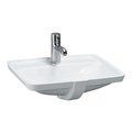 Керамическая встраиваемая раковина 49*36 см Laufen Pro S, белый (H8119660001041) Встраиваемые снизу Прямоугольные