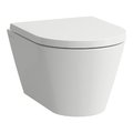 Подвесной безободковый укороченный унитаз Laufen Kartell, белый (H8203330000001) Подвесные 