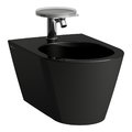 Подвесное биде Laufen Kartell, черный матовый (H8303317163021) Подвесные Черный