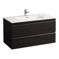 Мебельный комплект 100*50 см с 2 шухлядами Laufen Pro S, венге (H8619654231041) Laufen Мебельные комплекты