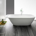 Ванна окремостояча зі штучного каменю Laufen Ino 180х85 см, white (H2303020000001) Laufen Овальні