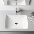 Керамическая встраиваемая раковина 55*38 см с шлифованной поверхностью Laufen Pro S, белый (H8119680001091) Встраиваемые снизу Прямоугольные