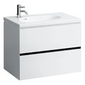 Тумба підвісна з 2 ящиками, 78 см Laufen Palomba Collection, білий (H4072021802201) Laufen Тумби
