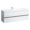 Тумба подвесная с 4 ящиками, 158 см Laufen Palomba Collection, белый (H4074041802201) Laufen Тумбы