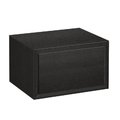 Тумба підвісна з 1 висувним ящиком, 60 см Laufen The New Classic, темний дуб (H4060050856281) Laufen Тумби