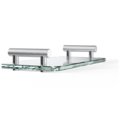 Лоток для ванной комнаты Decor Walther Club TAB, хром/прозрачное стекло (0856102) Полочки Decor Walther
