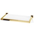 Скляна полиця Decor Walther Corner CO GLA30, золото (0560820) Полички Decor Walther