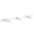 Крючок Decor Walther Corner CO HAK3, белый матовый (0562150) Крючки для халатов и полотенец Decor Walther