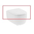 Крышка для унитаза soft-closing NIC Design Ovvio, белый матовый (005 437.003) 