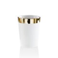 Стакан для зубних щіток Decor Walther Bone BE 50, фарфор білий / золото(0846220) Склянки для зубних щіток Decor Walther