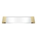 Лоток Decor Walther Contemporary TAB 34, золото матове / прозоре скло (0848744) Боксы для универсальных предназначений Decor Walther