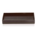 Лоток Decor Walther Brownie TAB L, имитация кожи темно-коричневая (0930190) Боксы для универсальных предназначений Decor Walther