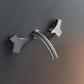 Настенный смеситель для раковины CEA Ziqq 125 мм (ZIQ07-S) Для раковины Нерж. сталь