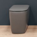 Напольный безободковый унитаз NIC Design Semplice, серый матовый (003 369.047) Напольные 