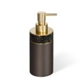 Дозатор для мыла Decor Walther Rocks SSP 1, темная бронза/золото матовое (0933641) Дозаторы жидкого мыла Decor Walther