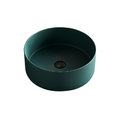 Раковина накладна 45 см NIC Design Ovvio, Бірюзовий матовий (001 449.061) На стільницю, На тумбу 
