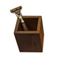 Стакан для зубных щеток Decor Walther Wood WO BEQ, ясень темный (0925885) Стаканы для зубных щеток Decor Walther