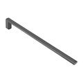 Полотенцедержатель 450 мм Keuco EDITION 400, хром черный шлифованный (11520 130000) Полотенцедержатели Keuco