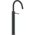 Смеситель для раковины, высота 509 мм Nobili Velis, diamond smoke pvd (VE125148/3FLP) Для раковины Черный