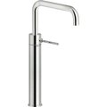 Высокий смеситель для раковины Nobili Velis, inox (VE125158/2IX) Для раковины Нерж. сталь