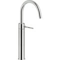 Смеситель для раковины, высота 429 мм Nobili Velis, inox (VE125168/3IX) Для раковины Нерж. сталь