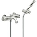 Змішувач для ванни Nobili Velis, inox (VE125110IX) Для ванни Нерж. сталь