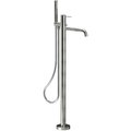 Смеситель для ванны напольный Nobili Velis, inox (WE00180/VEIX) Для ванны Нерж. сталь