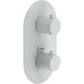 Термостатический смеситель для душа на 2 выхода Nobili Velis, polar white (WE00102/TWM) Для душа Белый матовый