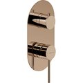 Смеситель для душа на 2 выхода Nobili Velis, red canyon pvd (WE81102/VERCP) Для душа Красное золото