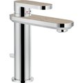Смеситель для раковины Nobili Dress, chrome and heritage wood (DS106118/1C11) Для раковины Хром-бежевый