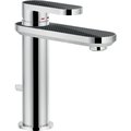 Смеситель для раковины Nobili Dress, chrome and polished carbon (DS106118/1C21) Для раковины Хром-черный