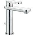 Смеситель для раковины Nobili Dress, inox T.E.A.+ and FENIX NTM® bianco kos (DS106118/1TBK) Для раковины Нержавеющая сталь/белый