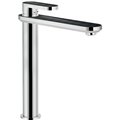 Высокий смеситель для раковины Nobili Dress, chrome and polished carbon (DS106128/2C21) Для раковины Хром-черный