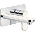 Смеситель для раковины Nobili Dress, chrome and milky white (DS106198C01) Для раковины Хром-молочный