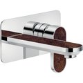 Смеситель для раковины Nobili Dress, chrome and corten (DS106198C16) Для раковины Хром-коричневый