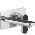 Смеситель для раковины Nobili Dress, inox T.E.A.+ and matt carbon (DS106198T22) Для раковины Нержавеющая сталь/черный матовый