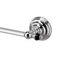 Полотенцедержатель 615 мм Devon&Devon Black Diamond, хром (BLKD508CR) Полотенцедержатели Devon&Devon