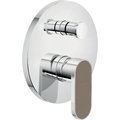 Смеситель для душа на 2 выхода Nobili Dress, chrome and sahara brown (DS106100/EC07) Для душа Хром-коричневый